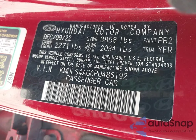 KMHLS4AG6PU486192: 42800420