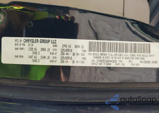 2D4RN5D16AR443692: 42799760