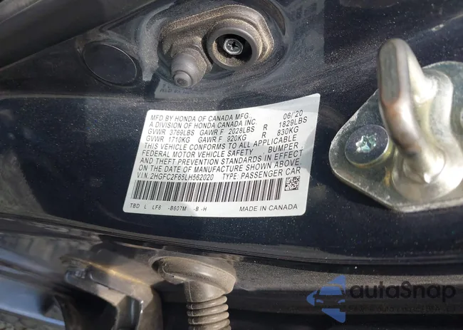 2HGFC2F65LH562020: 42801082