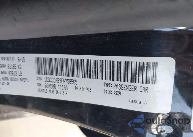 1C3CCCAB3FN758565: 42802167