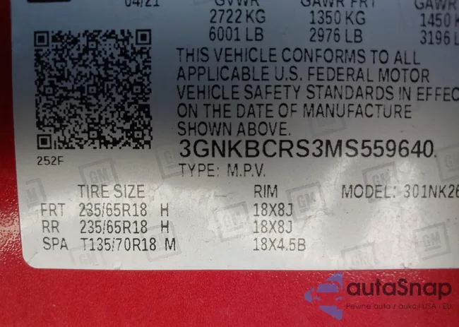 3GNKBCRS3MS559640: 42802245