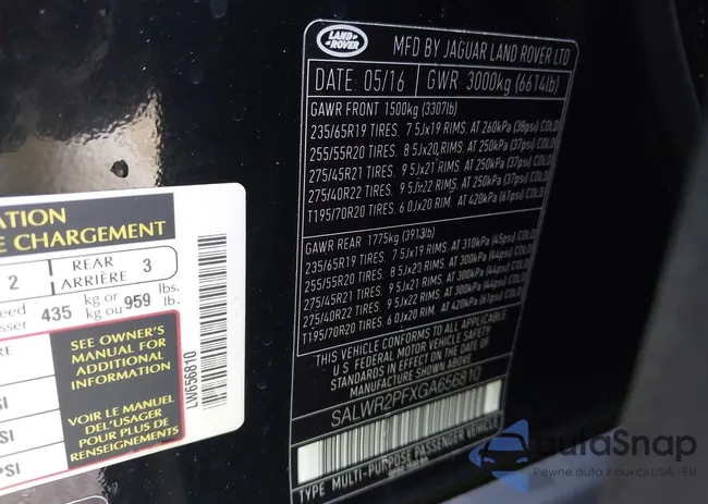 SALWR2PFXGA656810: 42802315