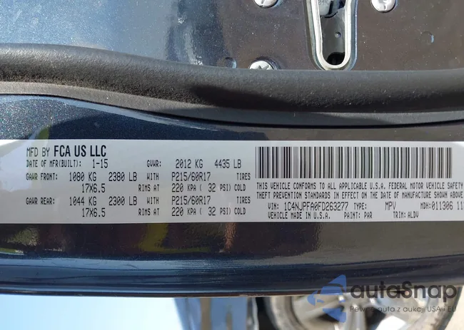 1C4NJPFA0FD263277: 42802985