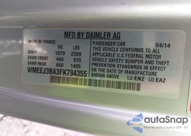 WMEEJ3BA3FK794355: 42803353