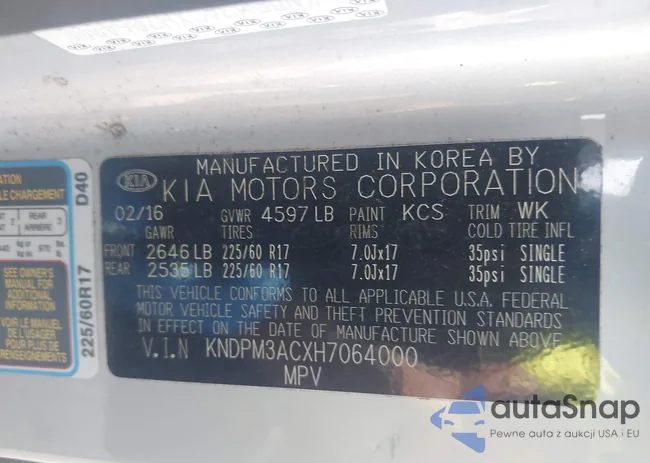 KNDPM3ACXH7064000: 42803411