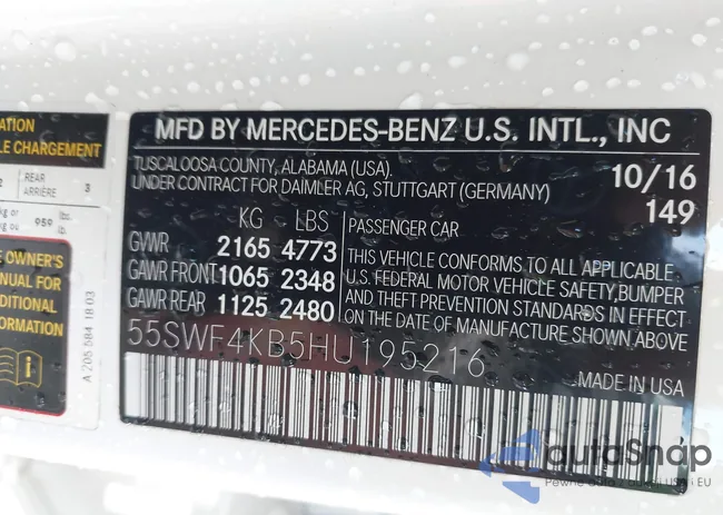 55SWF4KB5HU195216: 42803510