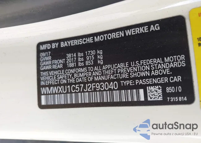 WMWXU1C57J2F93040: 42802588