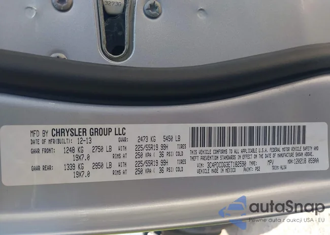 3C4PDCDG3ET182590: 42802634