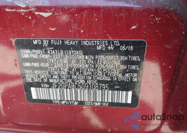 JF2GPABC5G9308795: 42804011