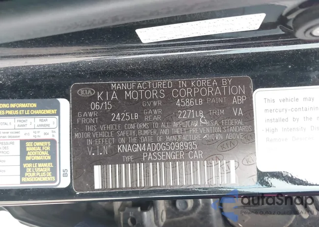 KNAGN4AD0G5098935: 42804101