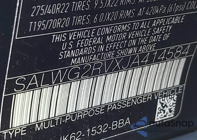 SALWG2RVXJA414584: 42804266