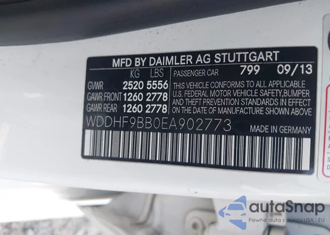 WDDHF9BB0EA902773: 42804401