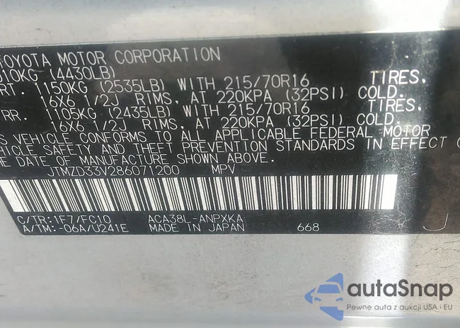 JTMZD33V286071200: 42804525