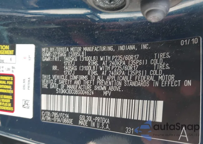 5TDKK3DC0BS004624: 42803750