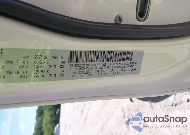 3C4NJDCB5JT114426: 42805042