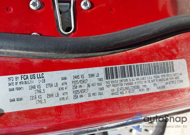 3C4PDCAB9JT295981: 42804570