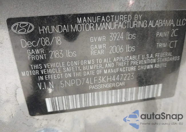 5NPD74LF3KH447223: 42804804