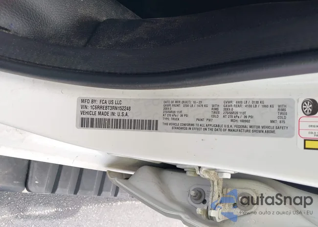 1C6RREBT3RN152248: 42806065