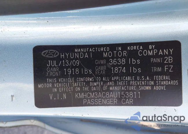 KMHCM3AC8AU153811: 42806184