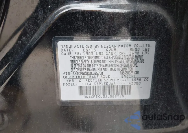 3N1CP5CU3JL525758: 42806188