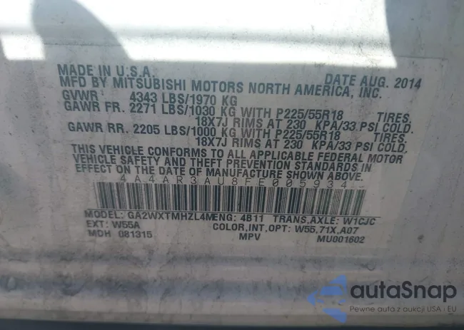 4A4AR3AU8FE005934: 42806259