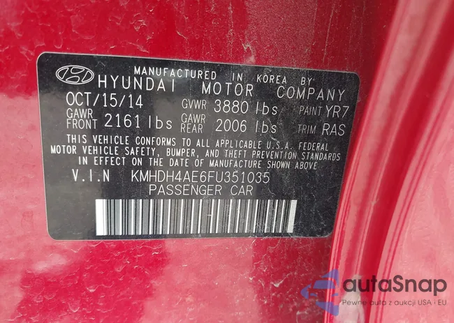 KMHDH4AE6FU351035: 42806508