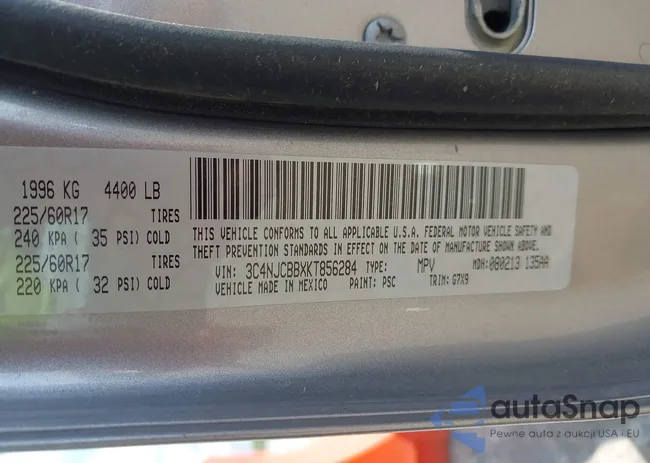 3C4NJCBBXKT856284: 42805963