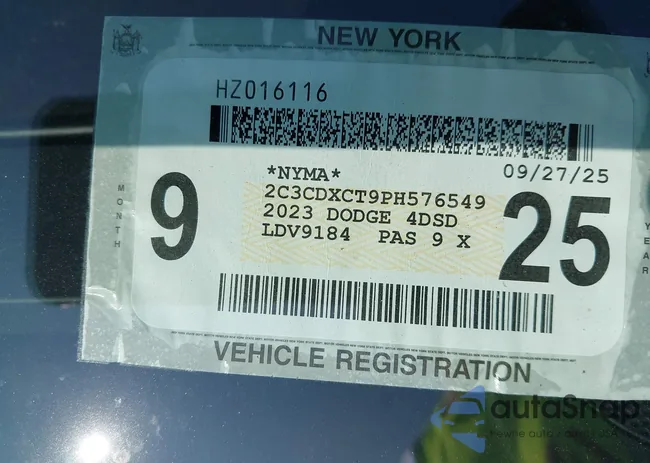 2C3CDXCT9PH576549: 42807167