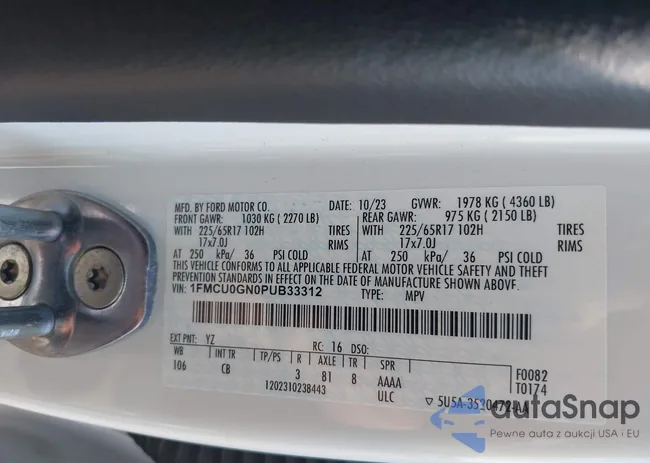 1FMCU0GN0PUB33312: 42807210