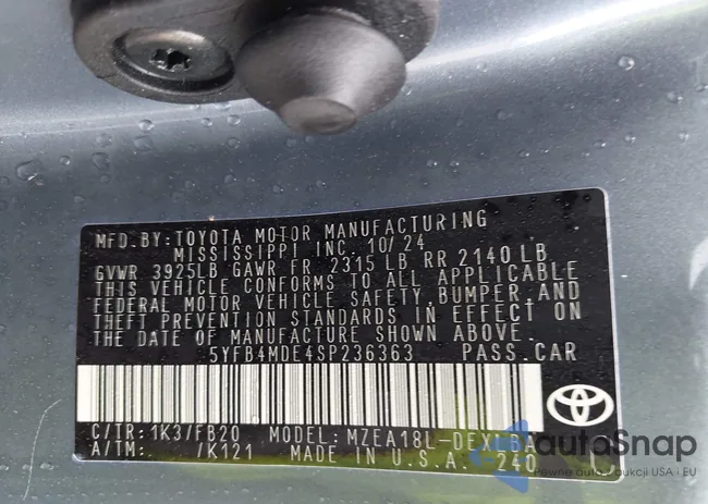 5YFB4MDE4SP236363: 42808053