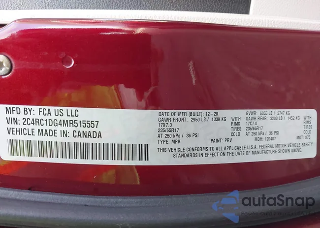 2C4RC1DG4MR515557: 42808170