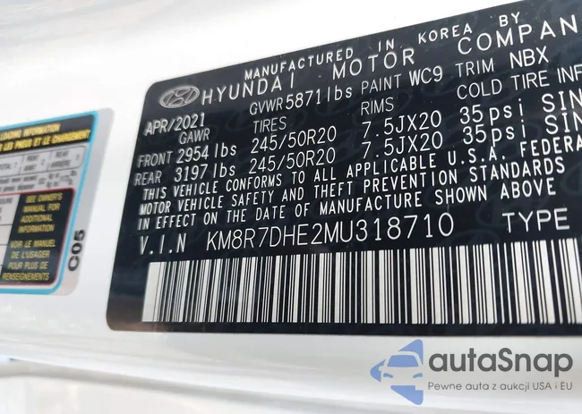 KM8R7DHE2MU318710: 42808472