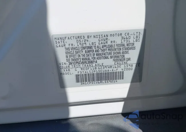 3N1CP5CV6RL559214: 42809023