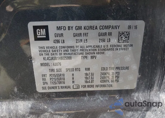 KL4CJASB1HB025000: 42808748