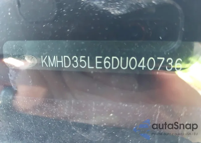KMHD35LE6DU040736: 42810405