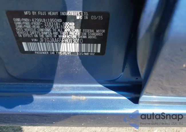 JF1GJAA65FH013010: 42810493