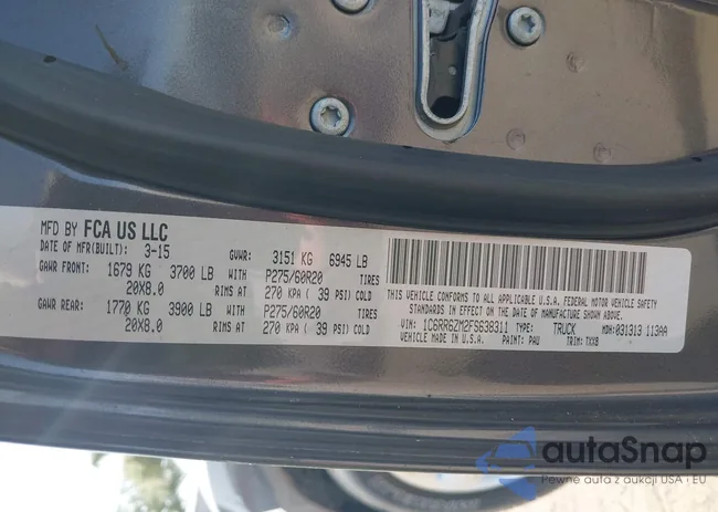 1C6RR6ZM2FS638311: 42811002