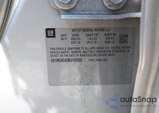 1G1RC6E42BU103566: 42811152