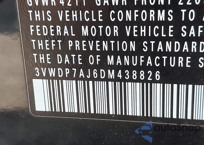 3VWDP7AJ6DM438826: 42810529