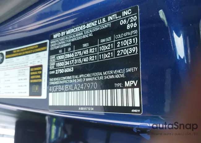 4JGFB4JBXLA247970: 42812376