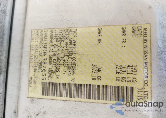 1N4AL3AP5FN387655: 42812984