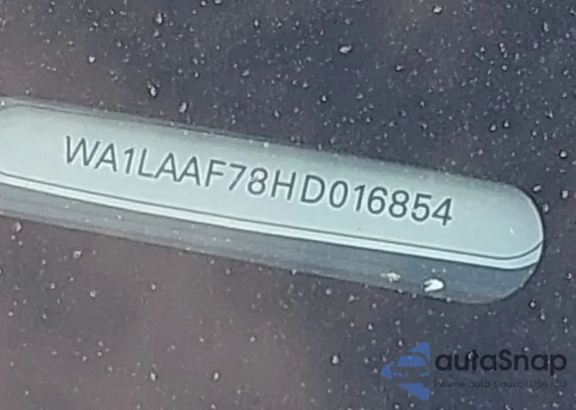 WA1LAAF78HD016854: 42813432