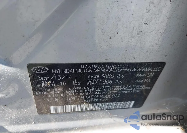 5NPDH4AE0EH506O14: 42812718