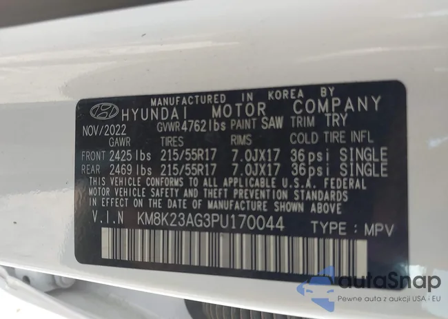 KM8K23AG3PUA70044: 42812761