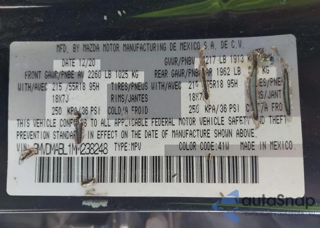 3MVDMABL1MM238248: 42814058