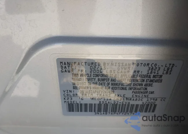 3N1AB7AP4FY247428: 42814174