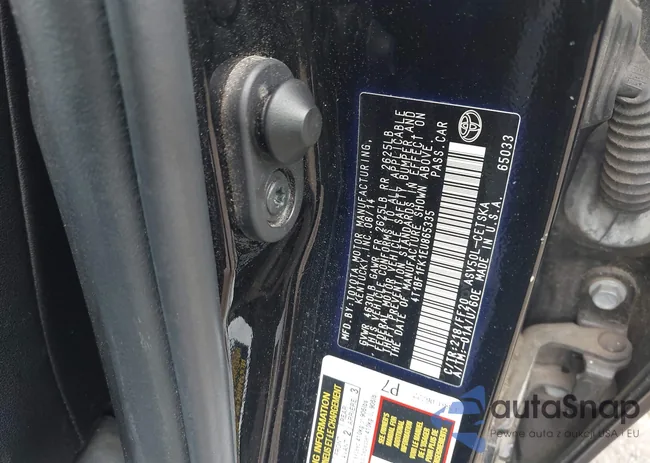 4T1BF1FK1EU865335: 42814210