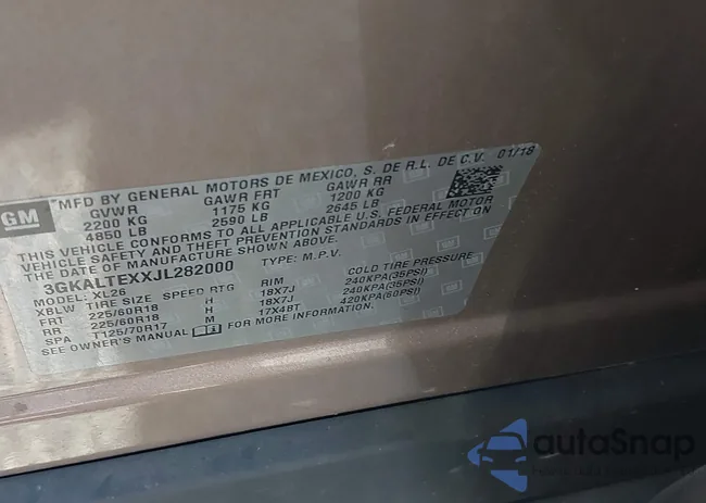 3GKALTEXXJL282000: 42813904