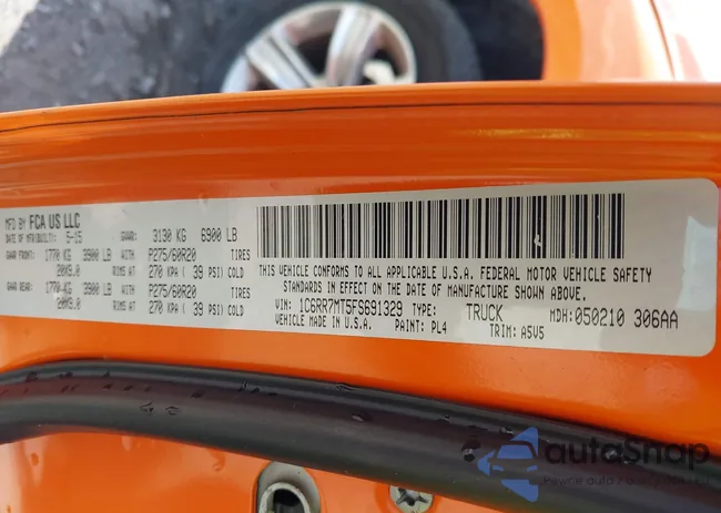 1C6RR7MT5FS691329: 42814939