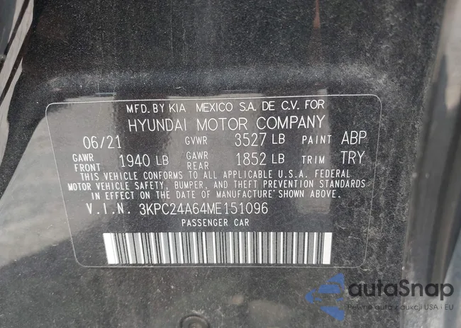 3KPC24A64ME151096: 42815252